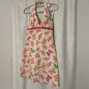 Vintage Lilly Pulitzer Floral Eyelet Dress